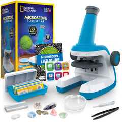 Kids Microscope STEM Science Kit with Slides Ages 6–12