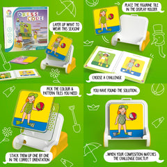 Transparent Tile Stacking Logic Puzzle Game Ages 4+