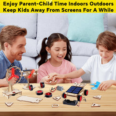 4-in-1 Solar STEM Building & Science Kit Ages 8–13