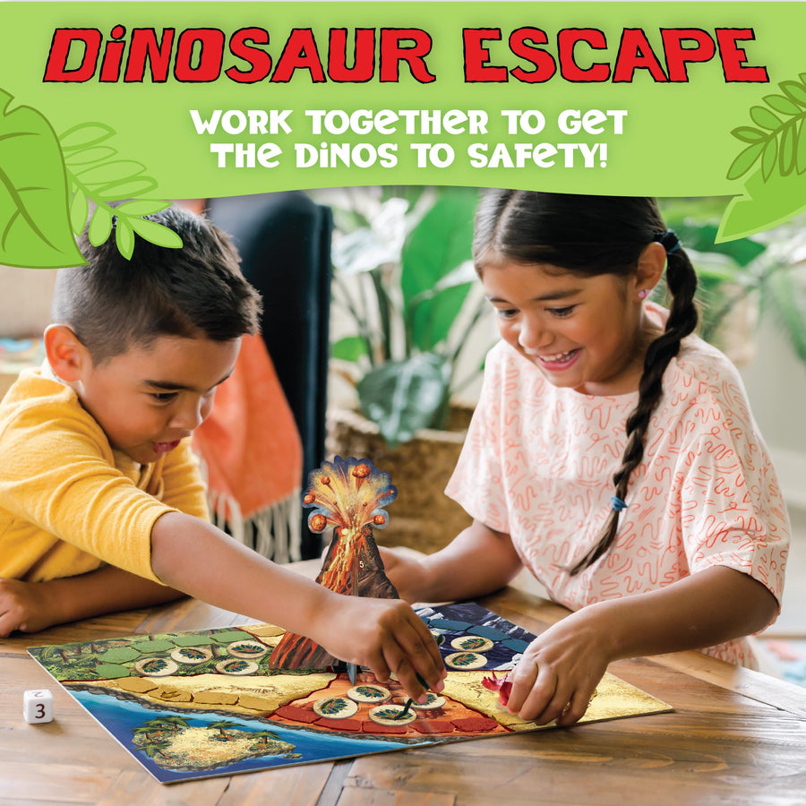 Dinosaur Escape Cooperative Memory & Logic Game Ages 4+
