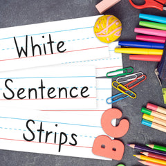 Ruled Sentence Strips for Classroom Writing Practice