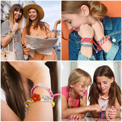 Kids Friendship Bracelet & Jewelry Craft Kit Ages 6–12