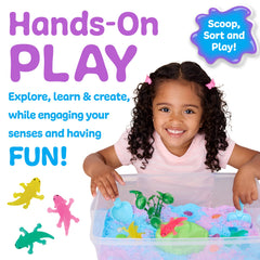 Beach Sensory Bin Activity Set for Toddlers Ages 3+