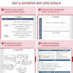 Clever Fox Dated Planner 2nd Edition for Goal Setting