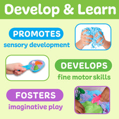 Beach Sensory Bin Activity Set for Toddlers Ages 3+