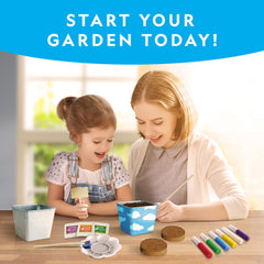 Kids Flower & Herb Gardening Activity Learning Kit