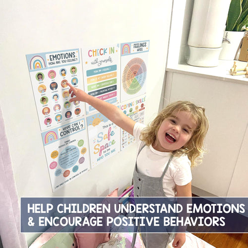 Calm Down Corner Poster for Kids & Classroom Emotions