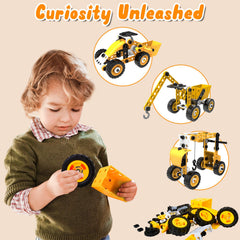 10-in-1 STEM Engineering Building Kit with 108 Pieces