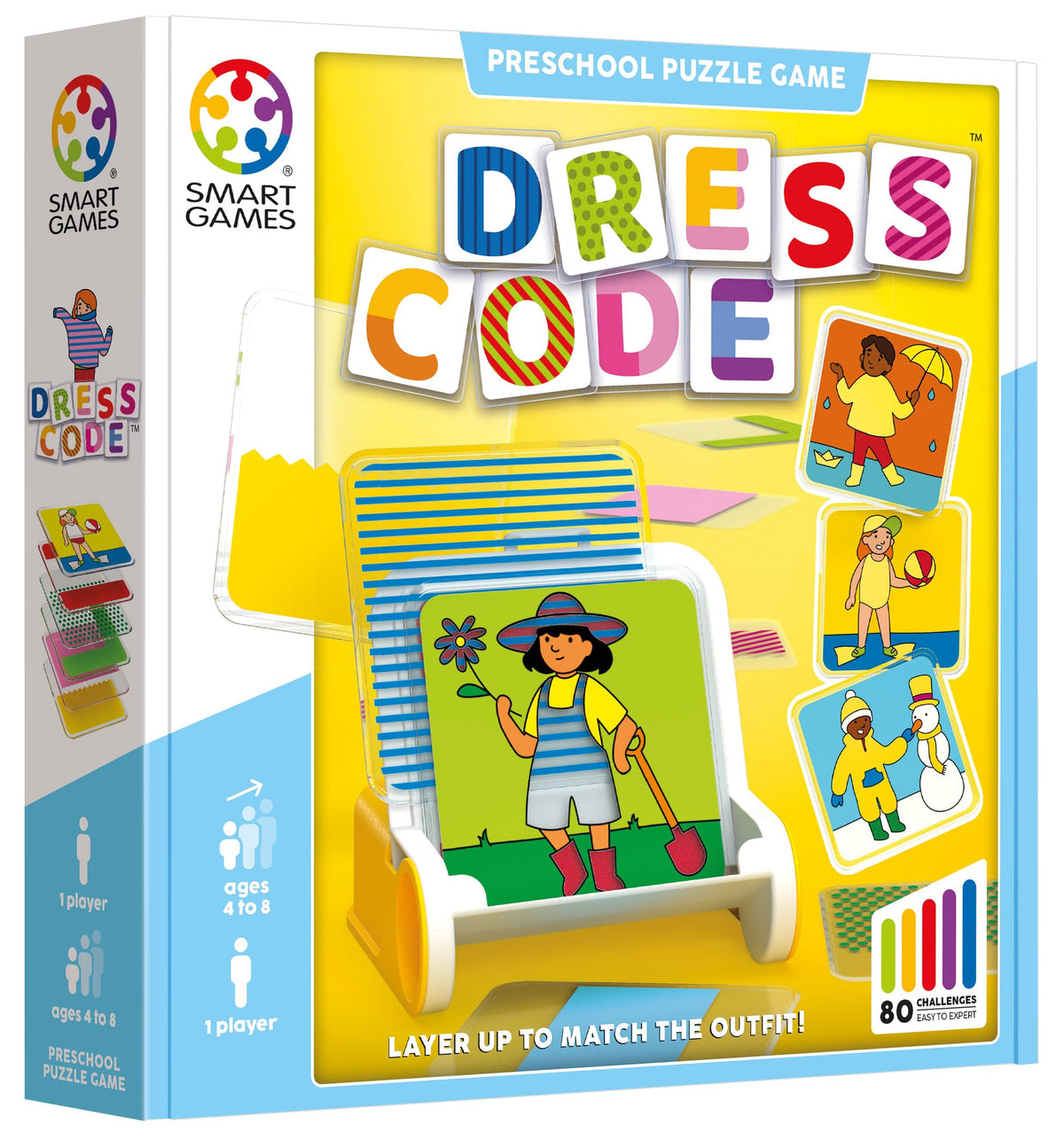 Transparent Tile Stacking Logic Puzzle Game Ages 4+