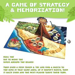 Dinosaur Escape Cooperative Memory & Logic Game Ages 4+