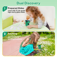 Kids 1000X Digital Microscope with 4K Screen Ages 4–12