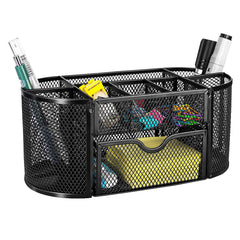 Mesh Desk Office Organizer Set for Classroom, 24-Pack