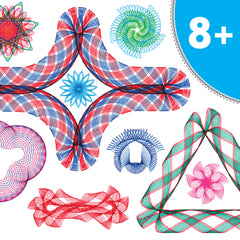 Spirograph Spiral Art Drawing & Design Kit Ages 8+