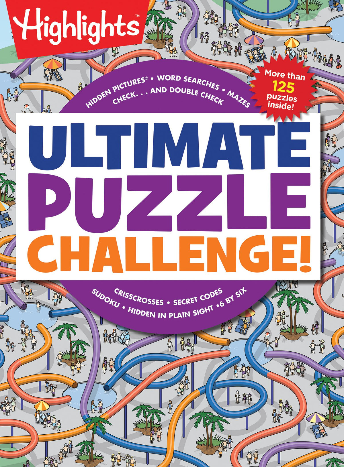 Kids Brain Games & Logic Puzzle Activity Book Ages 6–12