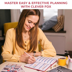 Clever Fox Dated Planner 2nd Edition for Goal Setting