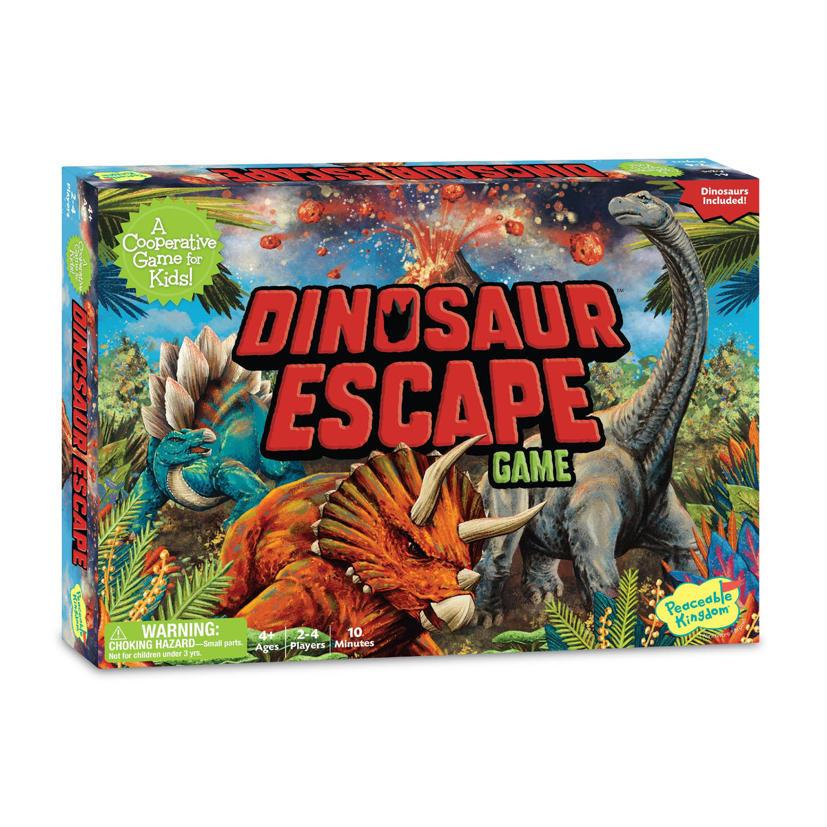 Dinosaur Escape Cooperative Memory & Logic Game Ages 4+