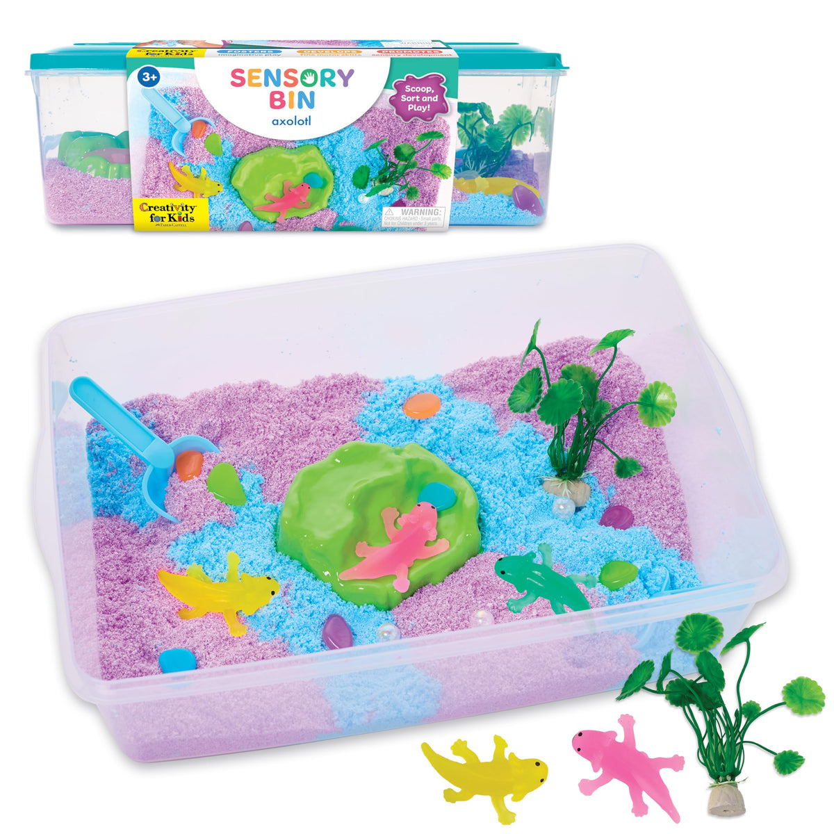 Beach Sensory Bin Activity Set for Toddlers Ages 3+