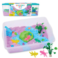 Beach Sensory Bin Activity Set for Toddlers Ages 3+