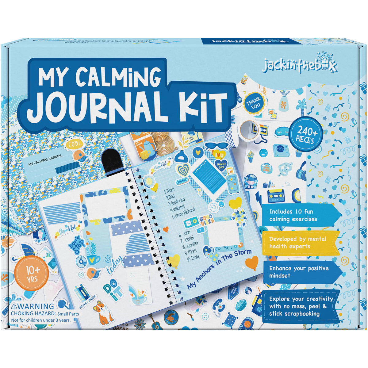 Kids Happy Journal & Scrapbook Craft Kit Ages 8–12