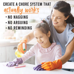 Magnetic Dry Erase Chore & Reward Chart for Kids