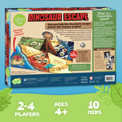 Dinosaur Escape Cooperative Memory & Logic Game Ages 4+
