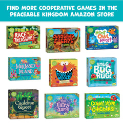 Mermaid Island Cooperative Board Game for Kids Ages 5+
