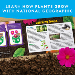 Kids Flower & Herb Gardening Activity Learning Kit